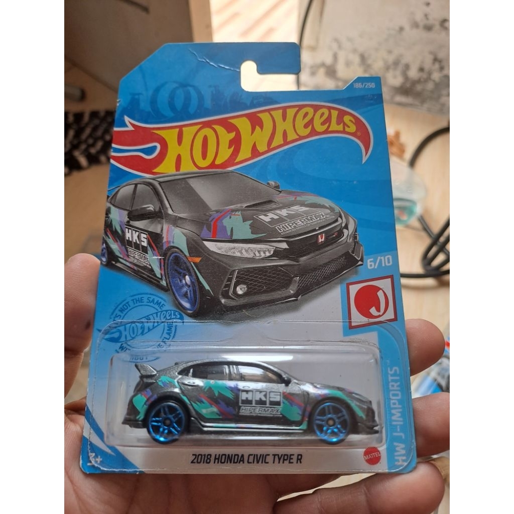 Hot Wheels Honda Civic Type R HKS