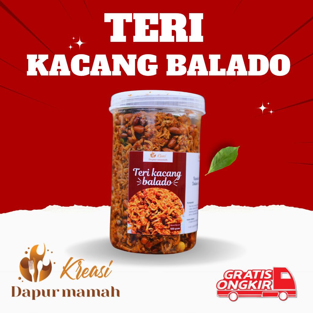 

TERI KACANG BALADO 250g