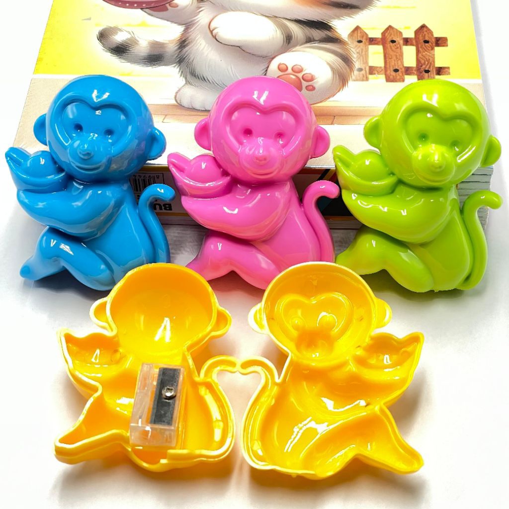 

PENGASAH / SHARPENER / RAUTAN MODEL MONKEY BAHAN PLASTIK TEBAL