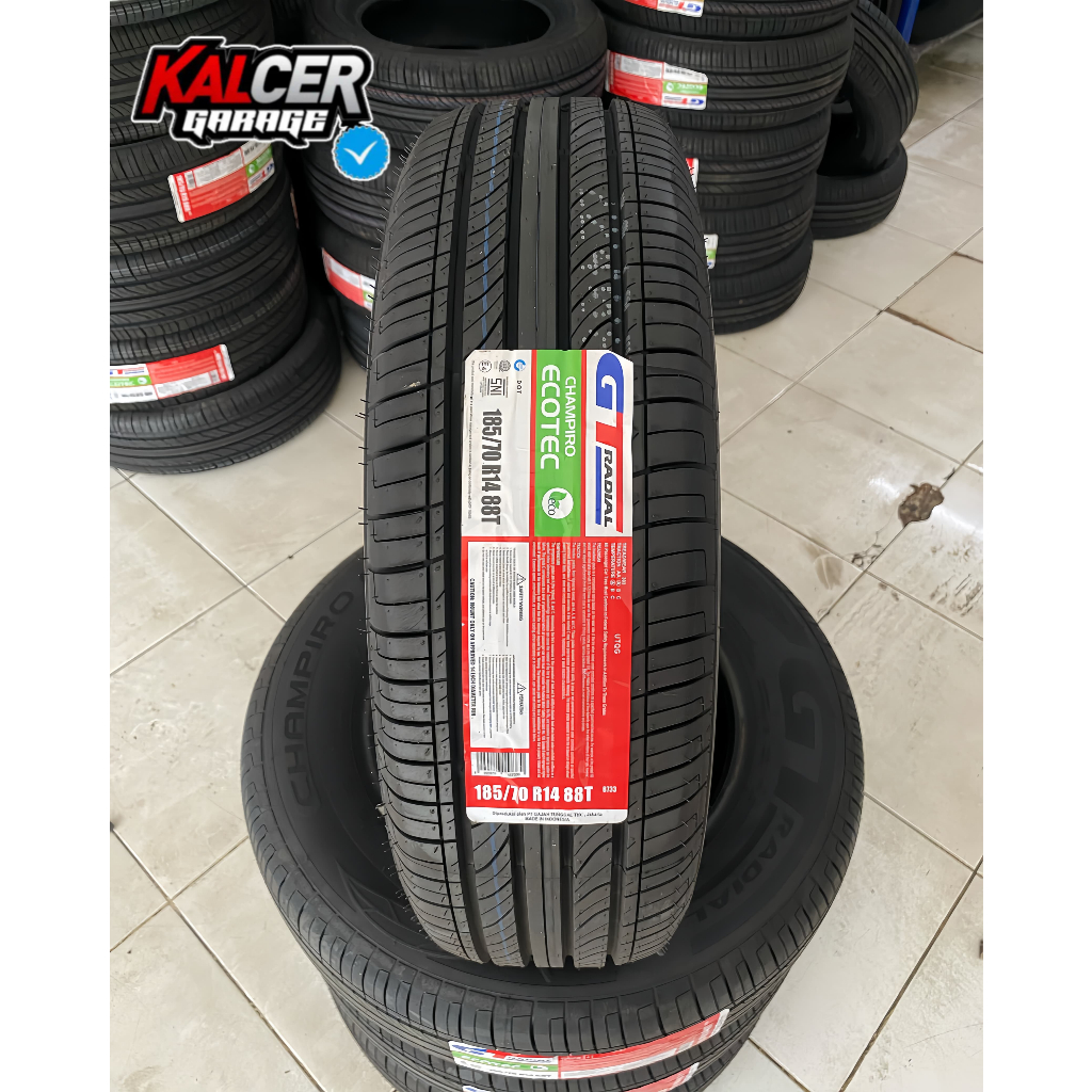 Ban Standar Mobil Avanza Xenia Ring 14 Merk Gt Radial Champiro Ecotec 185 70 R14