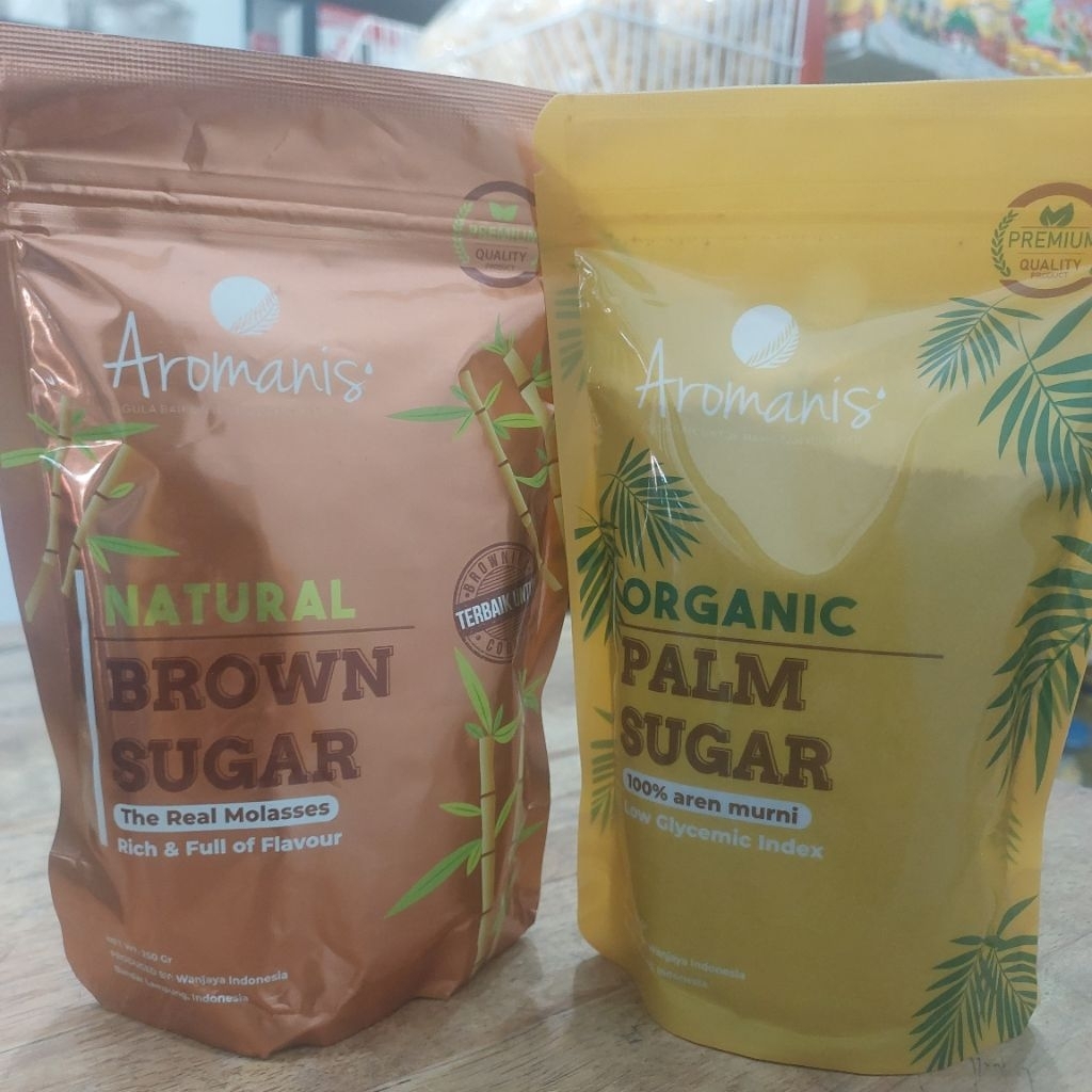

AROMANIS BROWN SUGAR / AROMANIS PALM SUGAR 250 GR