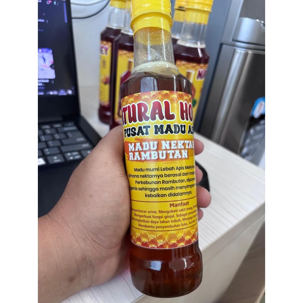 

Madu Rambutan Habeeba Honey 450 gr / Madu Nektar Bunga Rambutan 100% Alami Natural