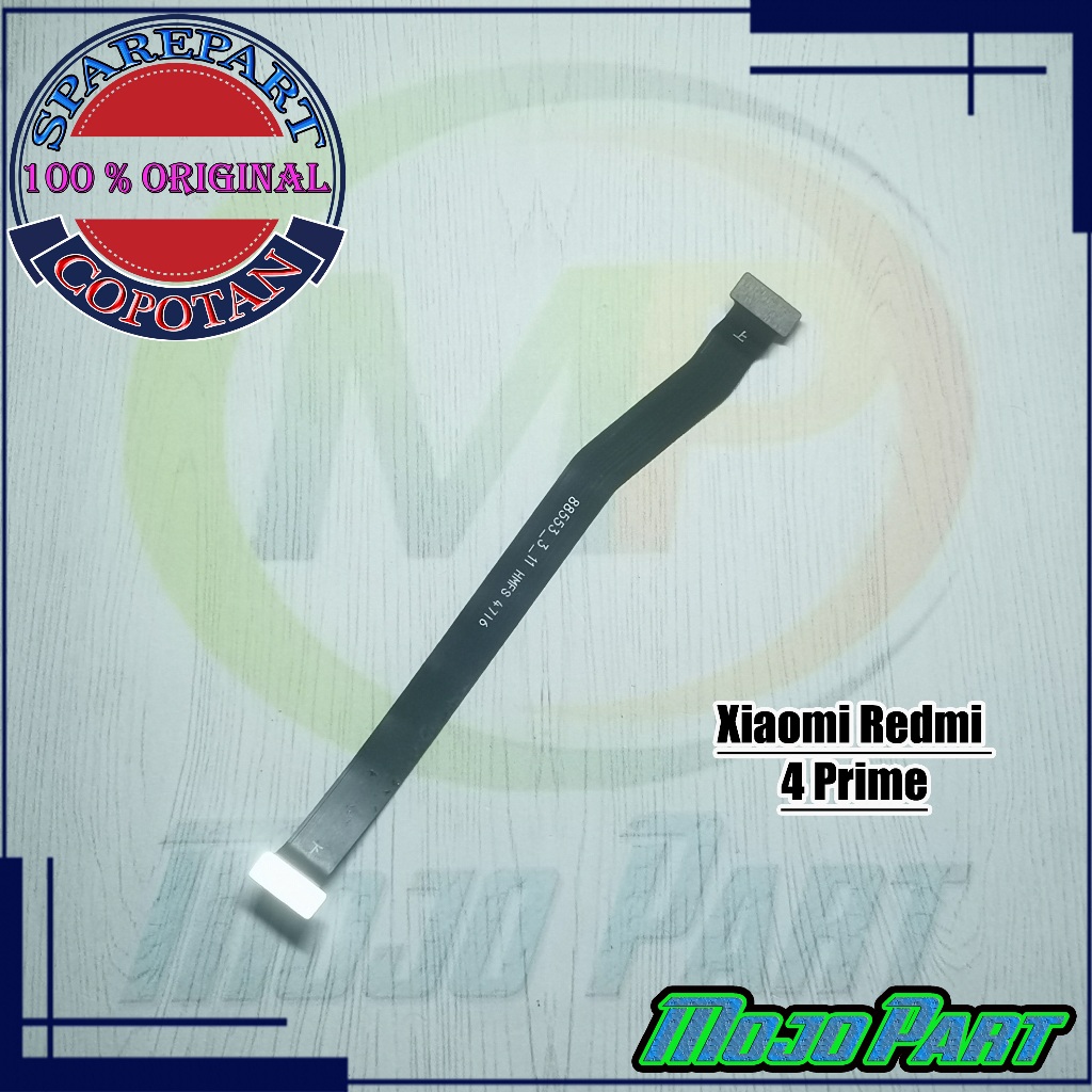Xiaomi Redmi 4 Prime Fleksibel Flexible Board Ui Mainbroad Konektor Ke Mesin Original Copotan