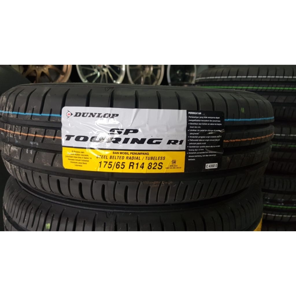 Ban Baru Dunlop SP Touring R1 175/65 R14 Nik 2025 Buat mobil Agya.Xenia.Avanza.brio.sigra.Dll