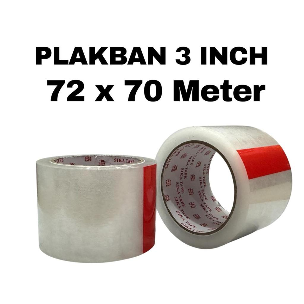 

Lakban Bening 3 Inch 72 x 70 Meter