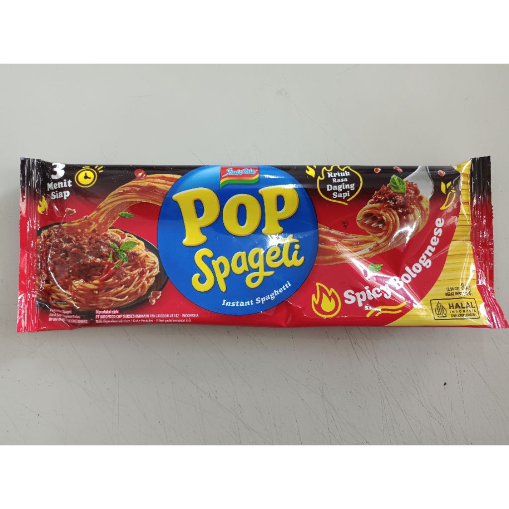

INDOMIE POP SPAGETI PASTA INSTAN