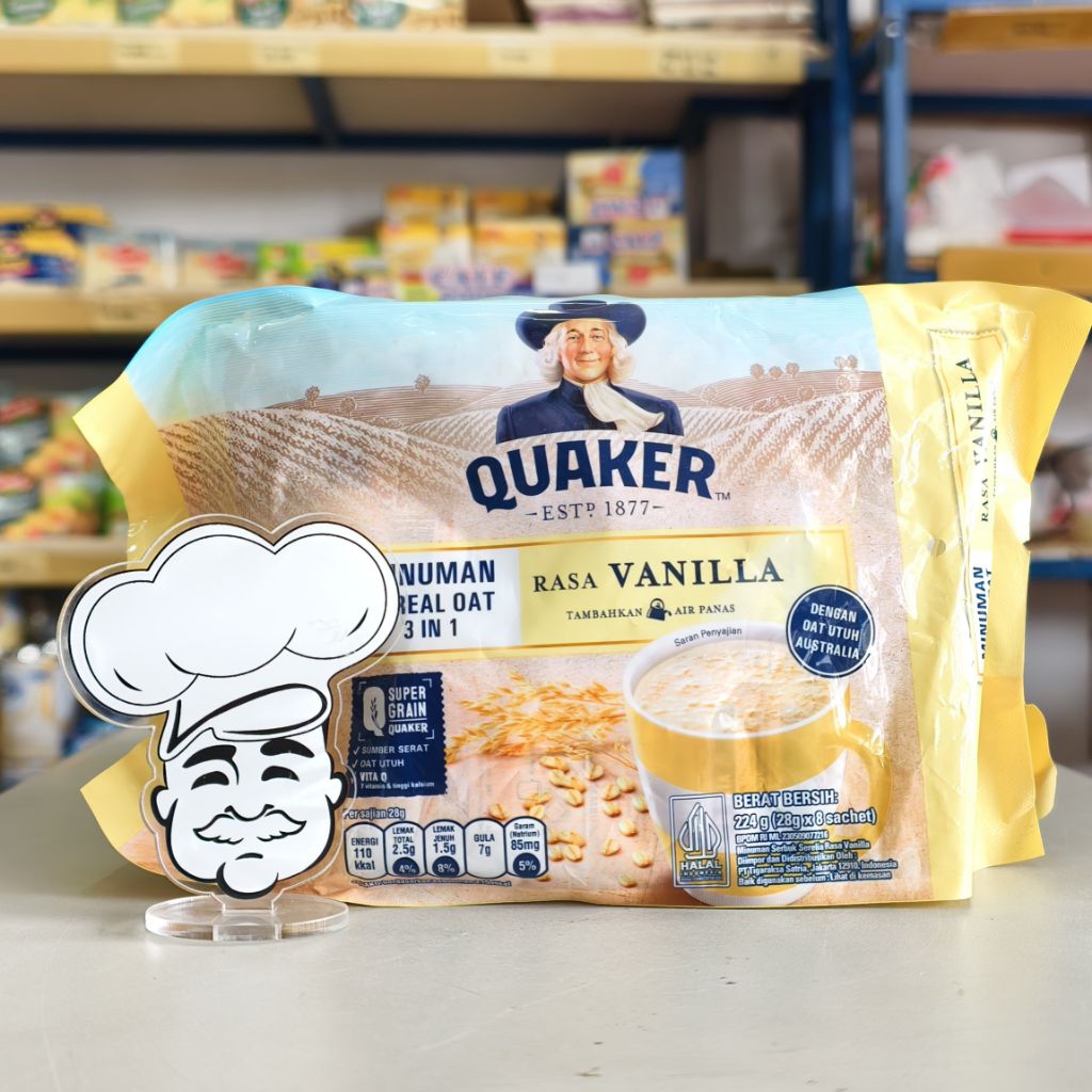 

Quaker Vanilla Instant / Quaker 3 in 1 Vanilla / Quaker Outmeal 3 in 1 Vanilla