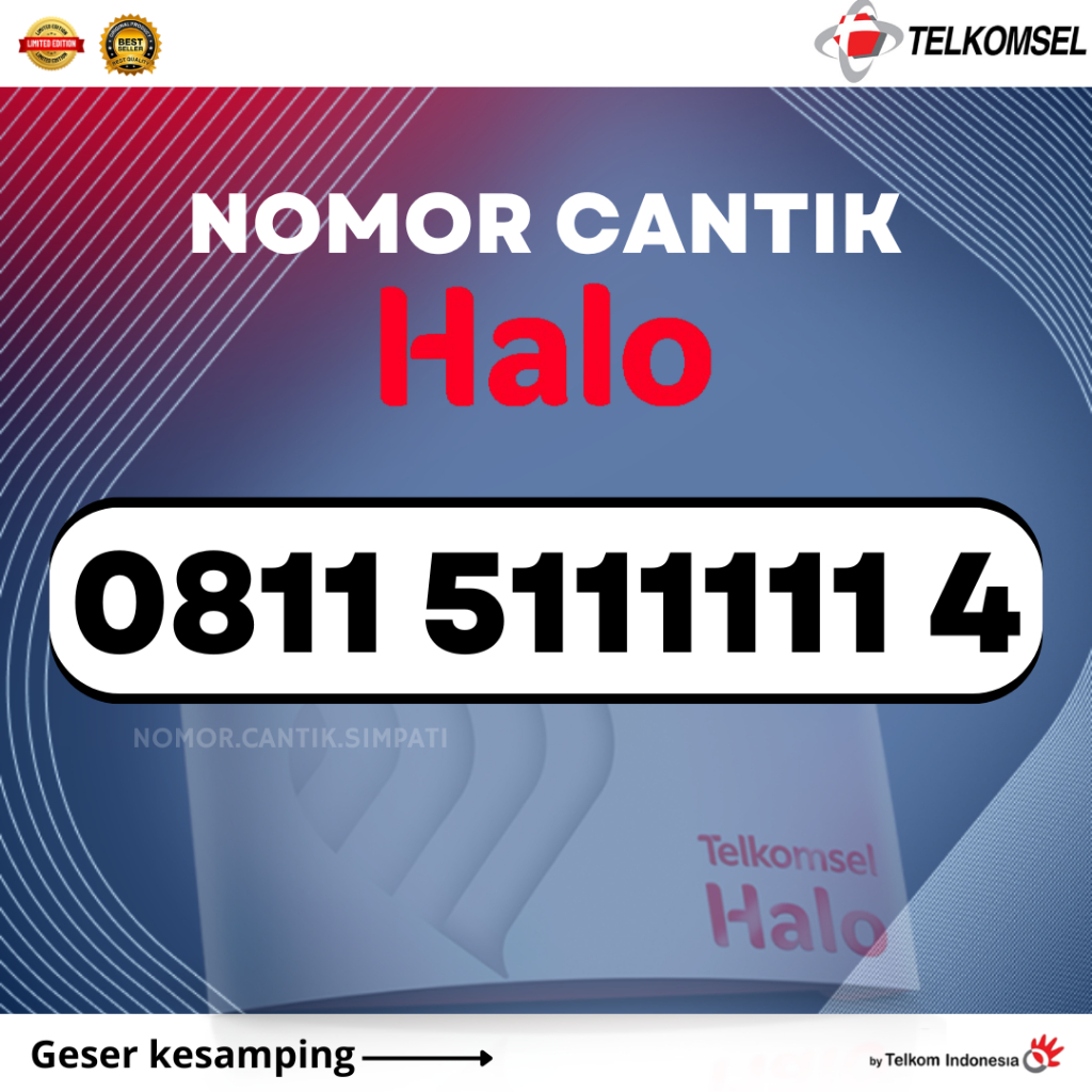 NCS NOMOR CANTIK TELKOMSEL SERI 11111 TELKOMSEL HALO LANGSUNG AKTIVASI