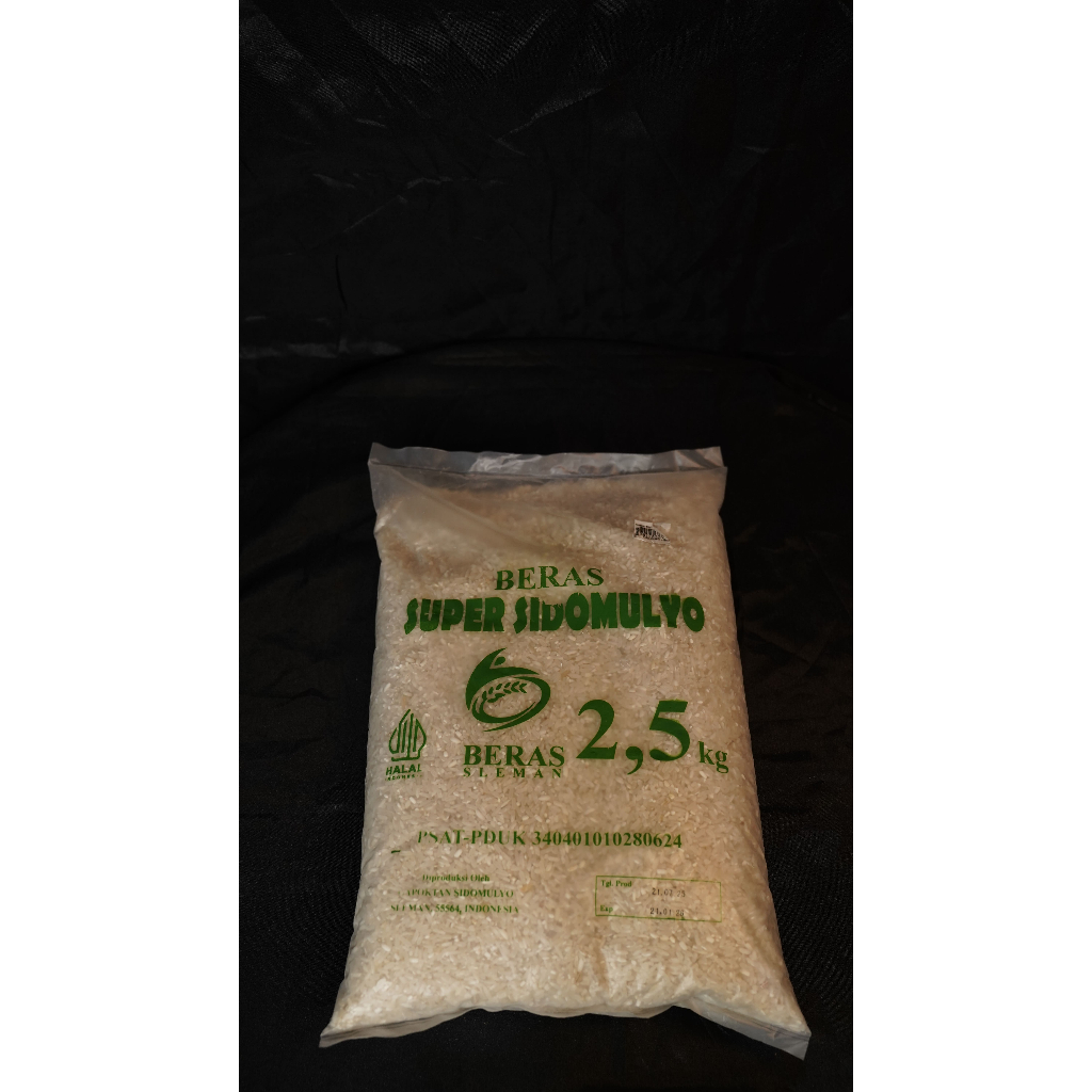 

Beras Super Sidomulyo 2,5kg