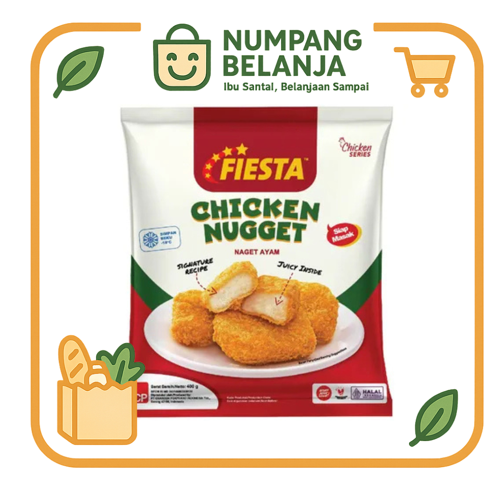 

FIESTA CHICKEN NUGGET 400GR