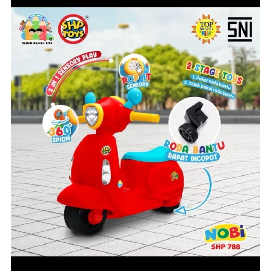 MAINAN RIDE ON ANAK VESPA PMB