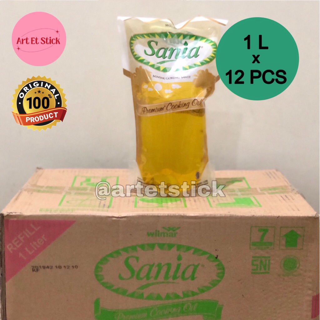 

Minyak Goreng Sania 1 Liter (1 Dus Isi 12 Pouch)