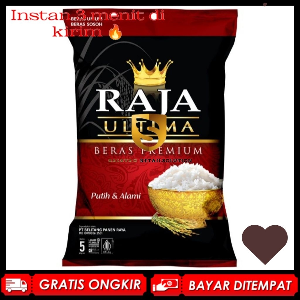 

Beras Premium Beras 5kg Raja Ultima
