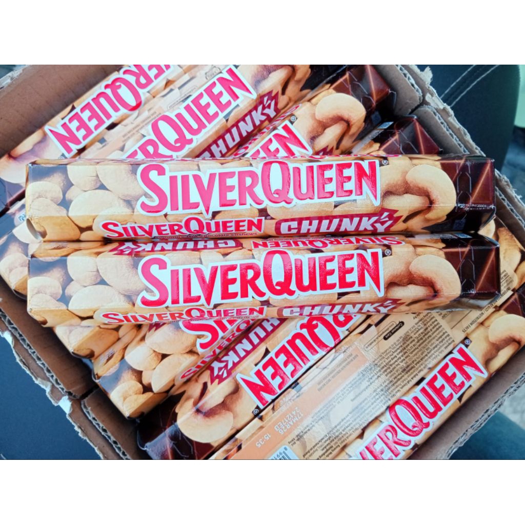 

Silverqueen Chungkybar almond 85gr