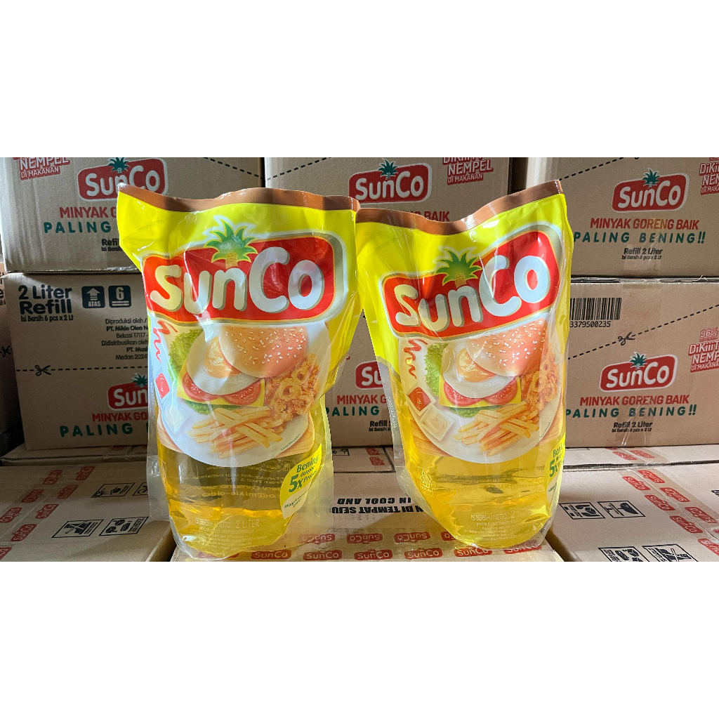 

Minyak Goreng Sunco 2 liter isi 2 pcs