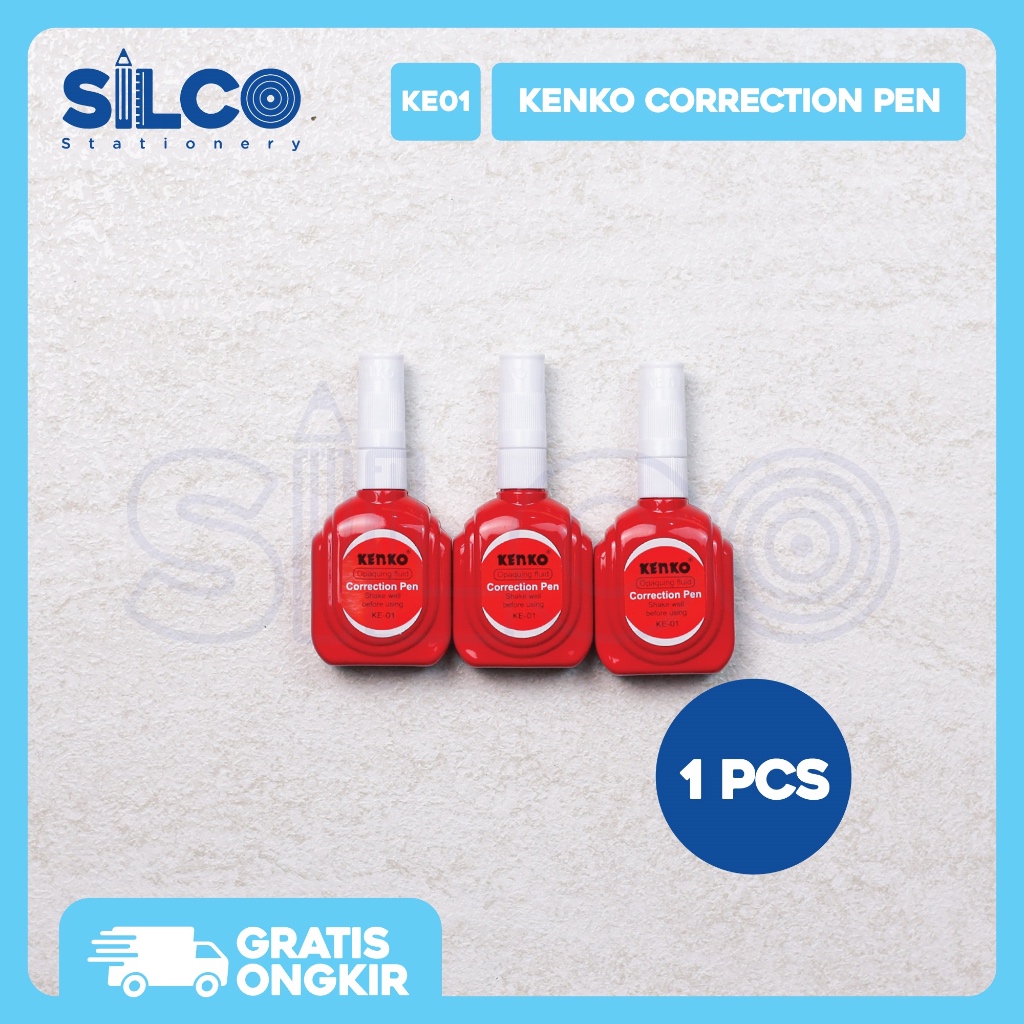 

Tipe X KENKO Correction Fluid KE-01 / Tipex / Tip Ex [PCS]