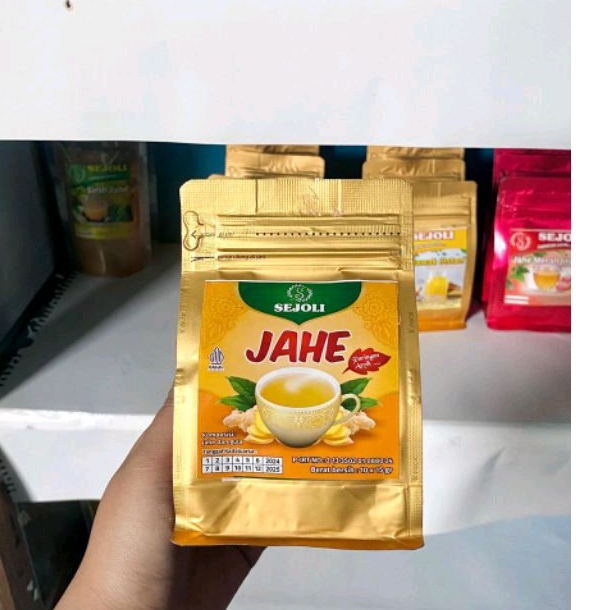

Aneka jamu jahe merah instan
