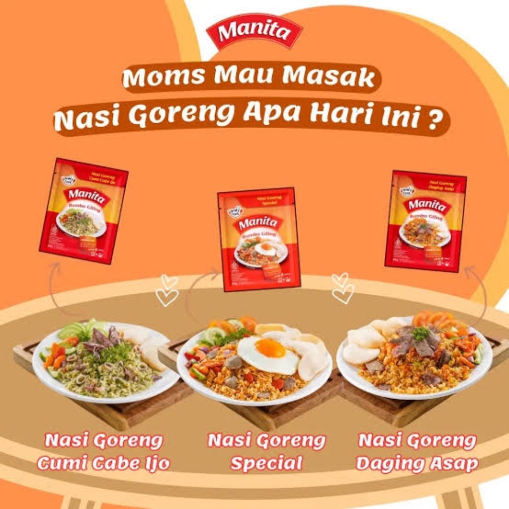 

Bumbu nasi goreng manita80g
