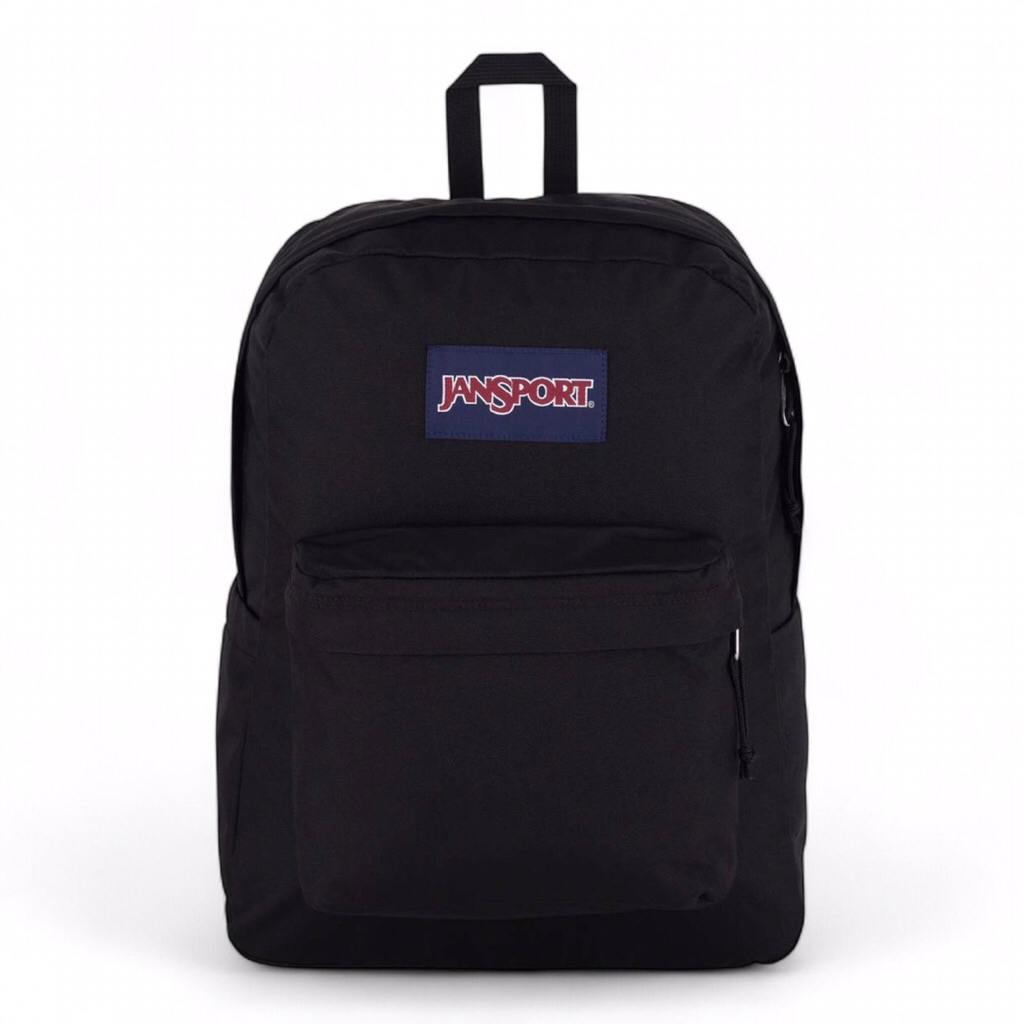 Jansport Superbreak Plus Backpack Black 2100%Original