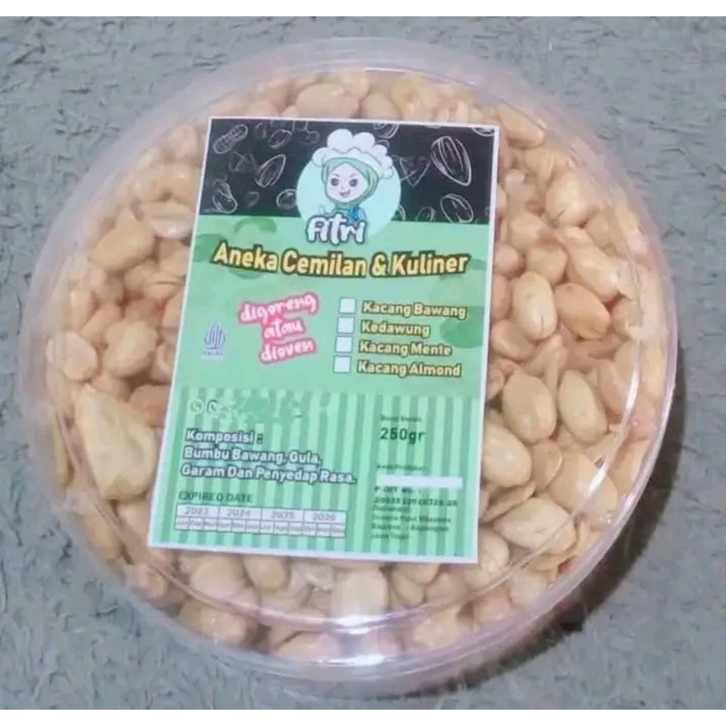 

kacang bawang asin 250gr