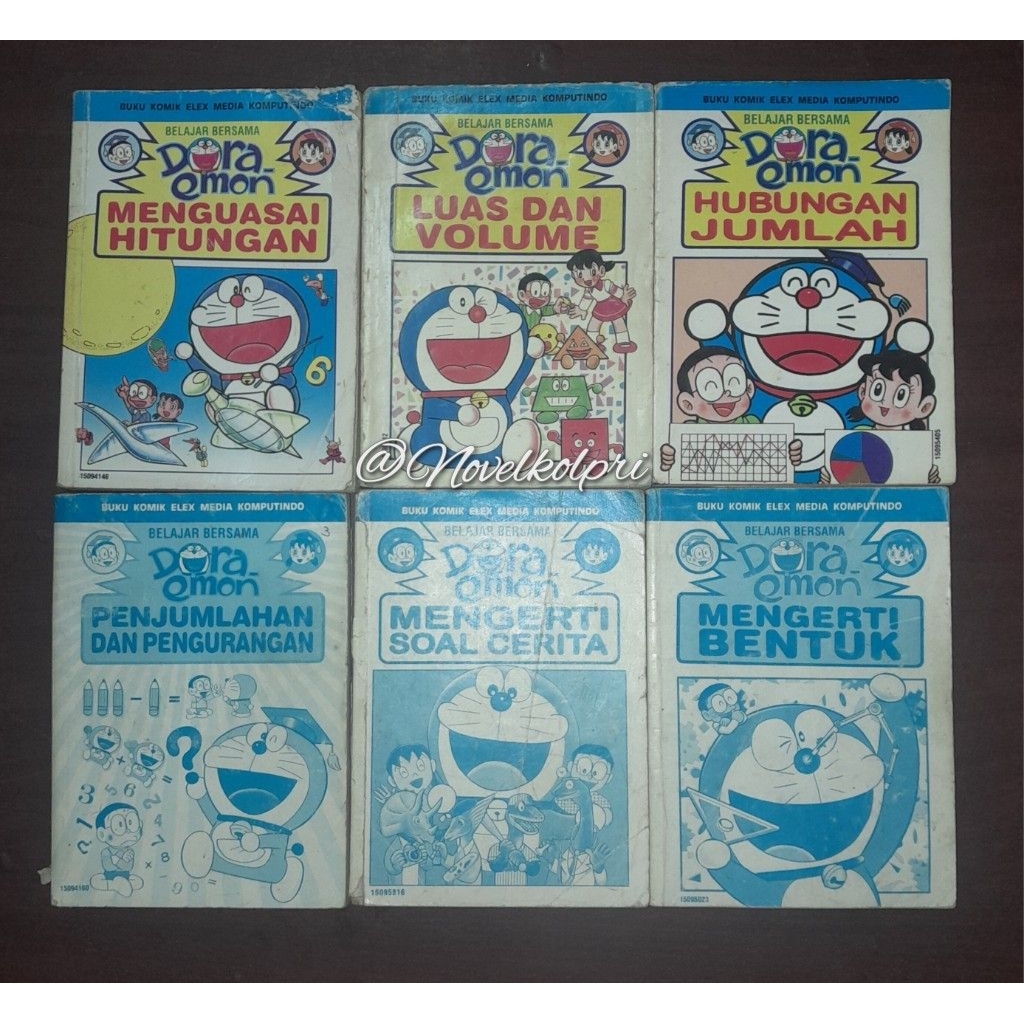 Komik SET 6 Buku Belajar Bersama Doraemon