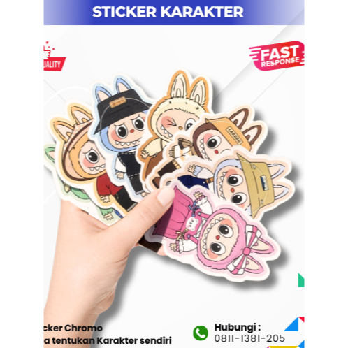 

Sticker Karakter Lucu / Sticker Cutting Karakter / Stiker Cutting Karakter
