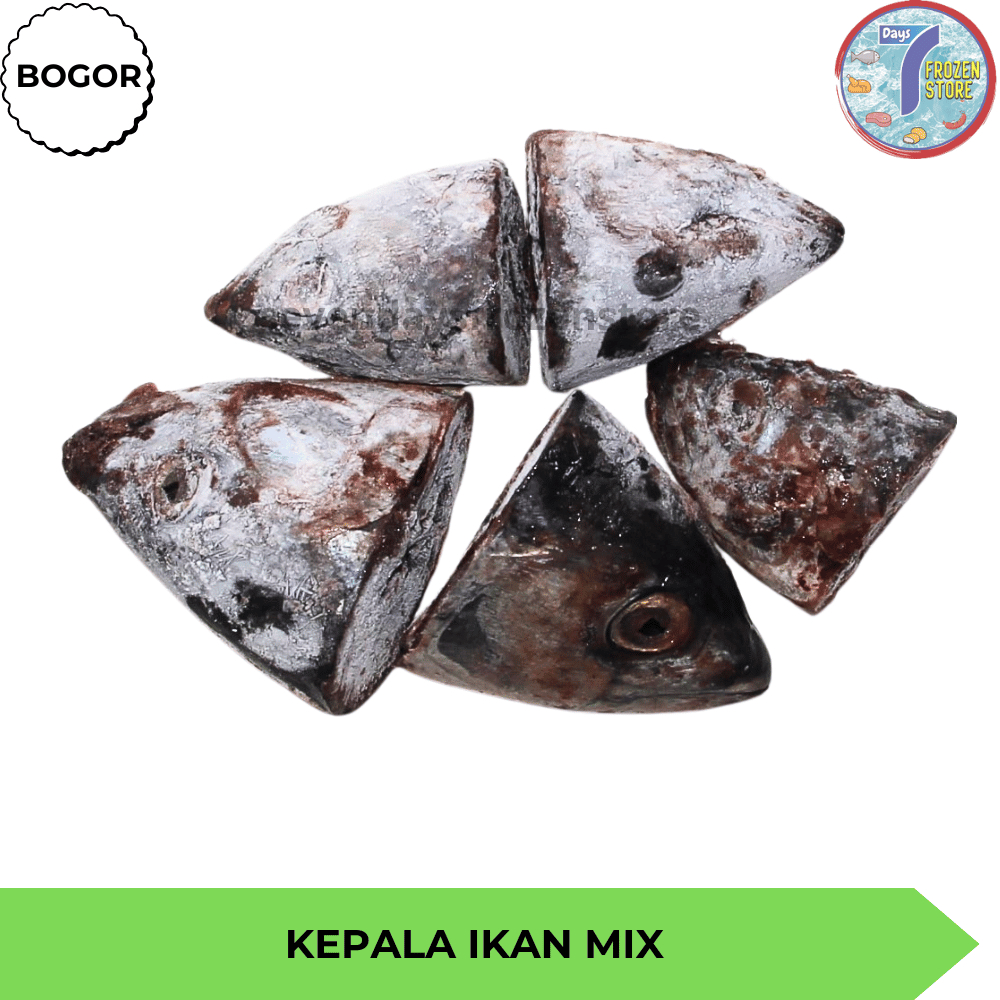 

Kepala Ikan Tongkol Cakalang Baby Tuna Beku Frozen 1 Kg