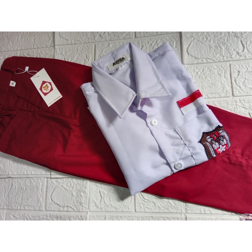 SET SERAGAM SD ANAK LAKI2 KELAS 1