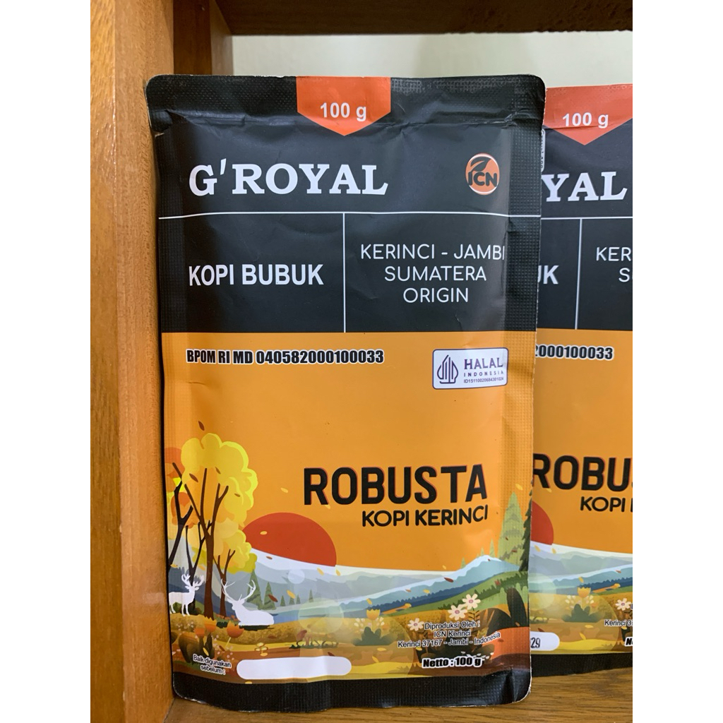 

GROYAL KOPI ROBUSTA KERINCI