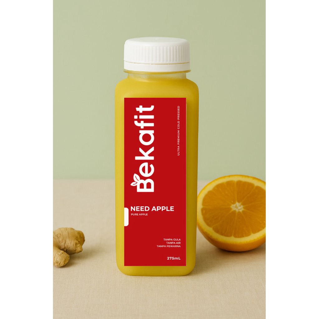 

Bekafit Need Apple Cold Pressed Juice - Jus Sehat Alami