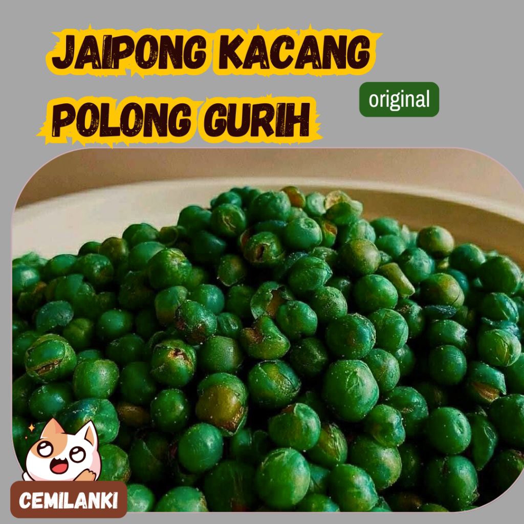 

Kacang polong ijo jaipong gurih renyah cemilan