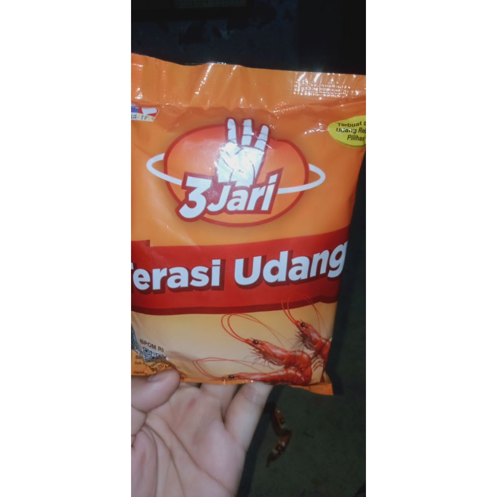 

Terasi cap 3 jari , Terasi praktis bisa dijual lagi dengan harga terjangkau 1 pack 20pcs
