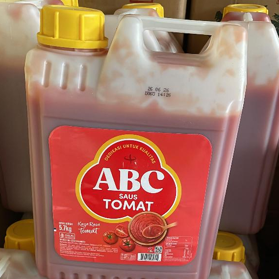 

Saus Tomat ABC Drigen 5,7Kg