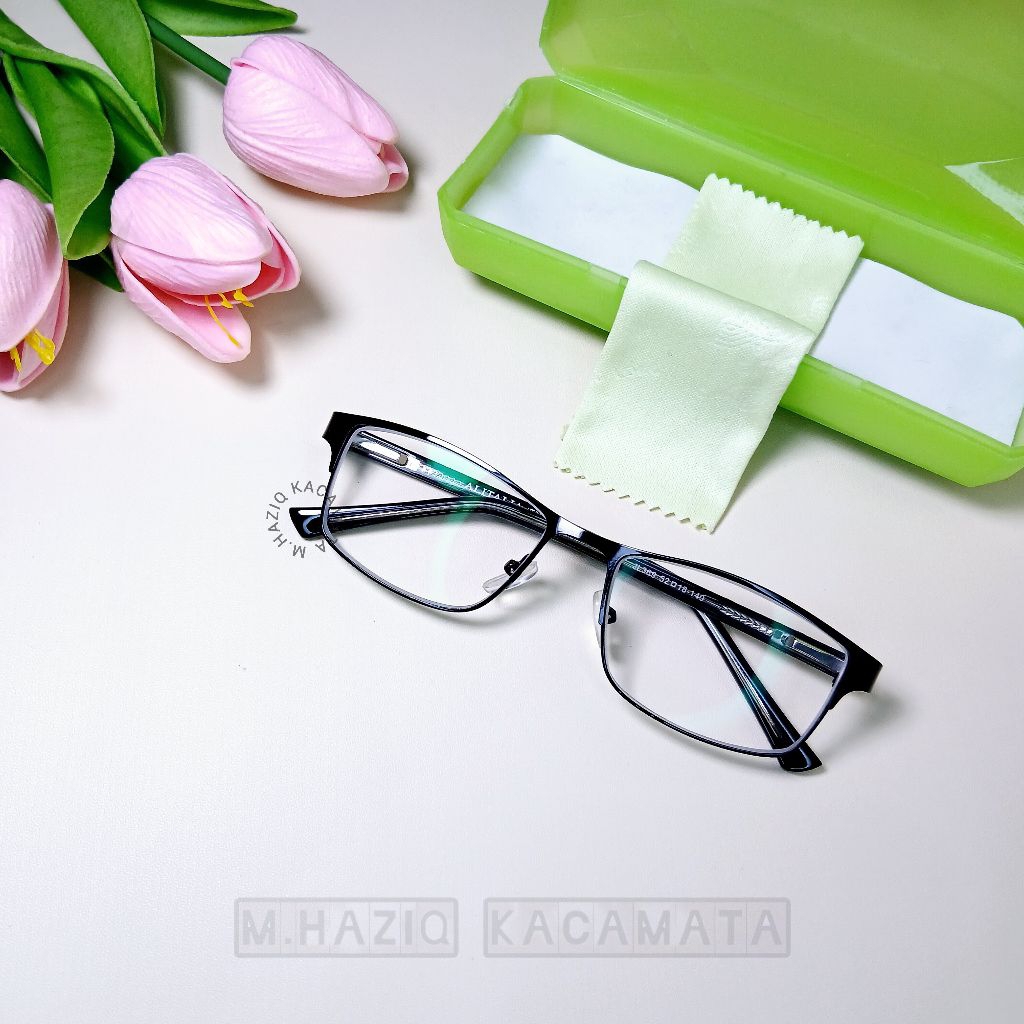 Kacamata Minus Anti Radiasi Kacamata Pria Wanita Paket Lensa Minus Anti Radiasi