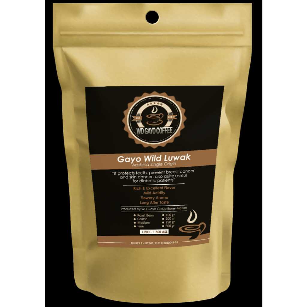 

Gayo Wild Luwak - Arabica Single Origin 500gr