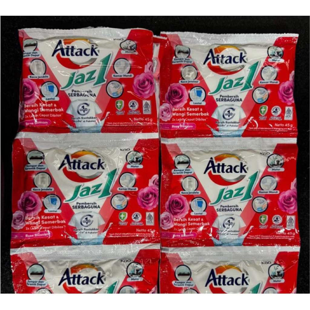 DETERGEN JAZZ1 BUBUK SACHET RENCENG ISI 6/JAZZ1 HARGA GROSIR