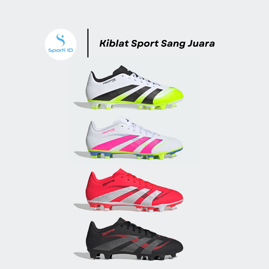 Sepatu Bola Adidas Predator Club FxG - 4 Pilihan Warna Original