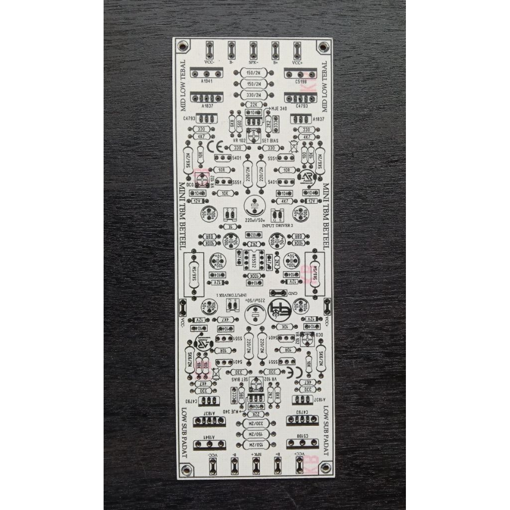 PCB power tbm tef btl