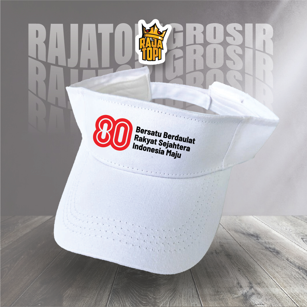 topi indonesia HUT RI / topi senam indonesia / topi indonesia 3