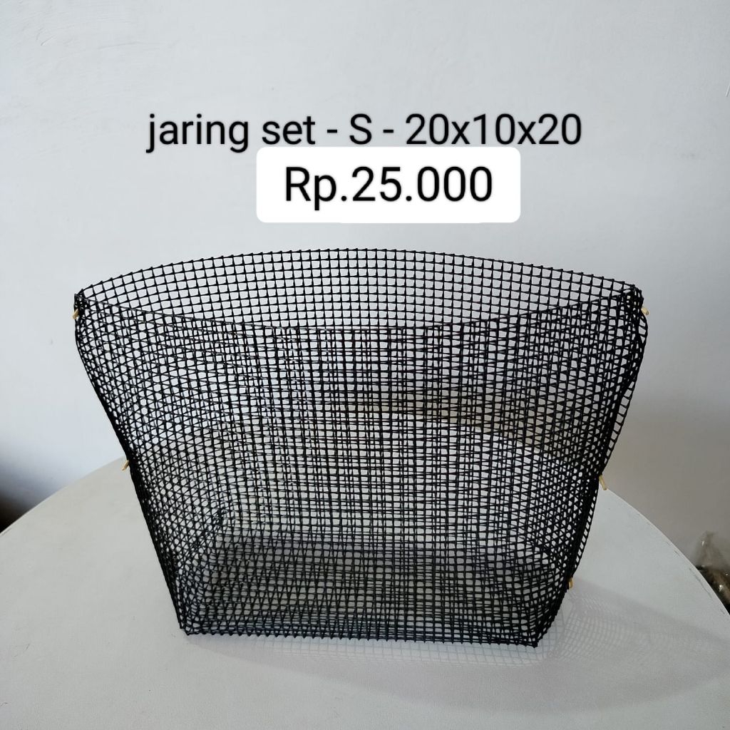 Jaring rajut/ net Jepang instan - S - 20x10x20