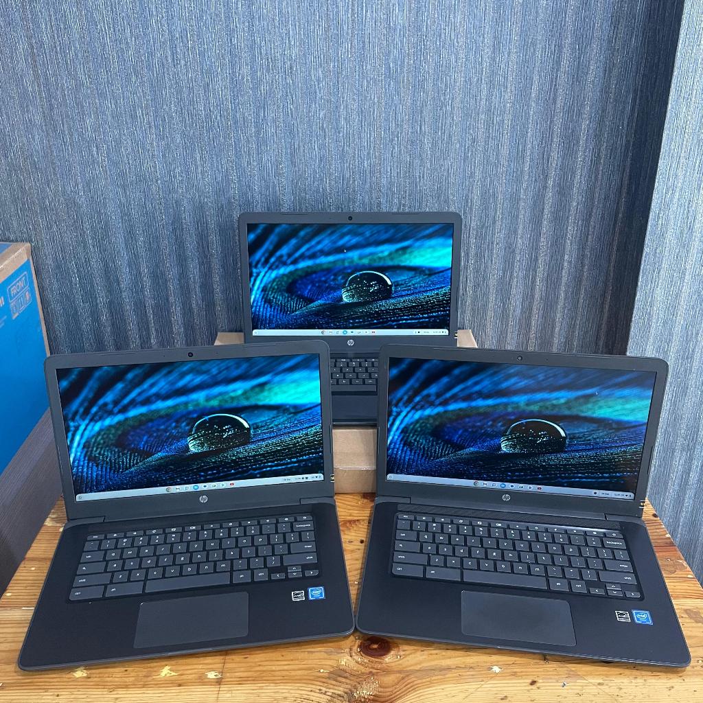 LAPTOP SECOND,Laptop HP ChromeBook 14 G5, Slim, Cantik, Lengkap, Lengkap, Grey