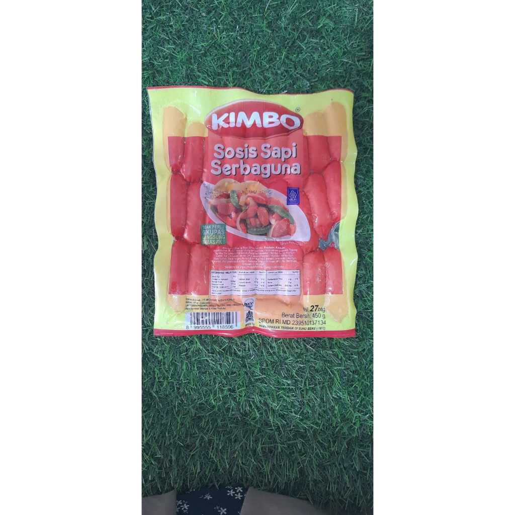 

sosis Kimbo cocktail sapi serbaguna 450gr