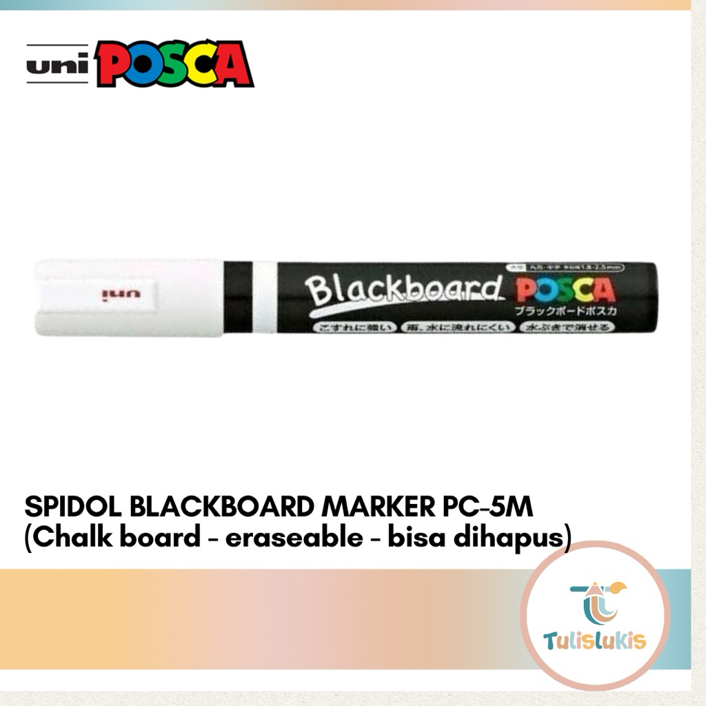 

Spidol Posca BlackBoard Marker PC5M