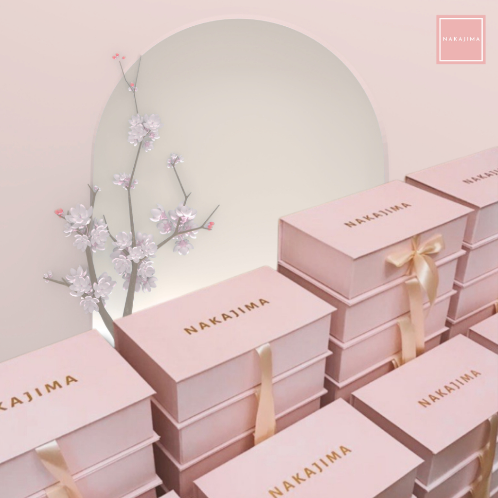 Nakajima - Box Hampers Mukena Nakajima & Greeting Card