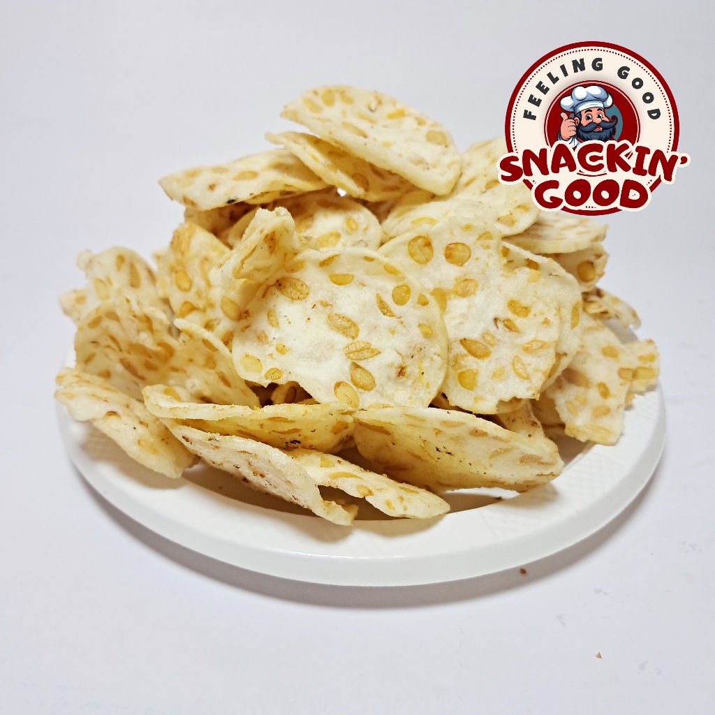 

250gr keripik tempe sagu keripik tempe renyah snackin good