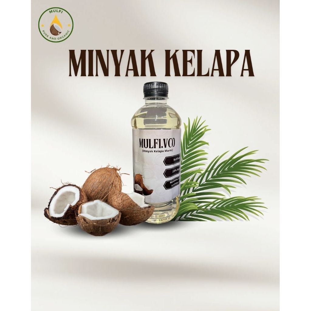 

Minyak Kelapa Murni | VCO | Rendah Kalori | Kesehatan | 500ml