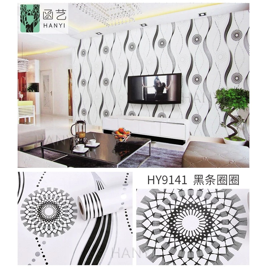 Wallpaper Dinding Cakra Hitam Wallpaper Stiker Terbaru Tebal