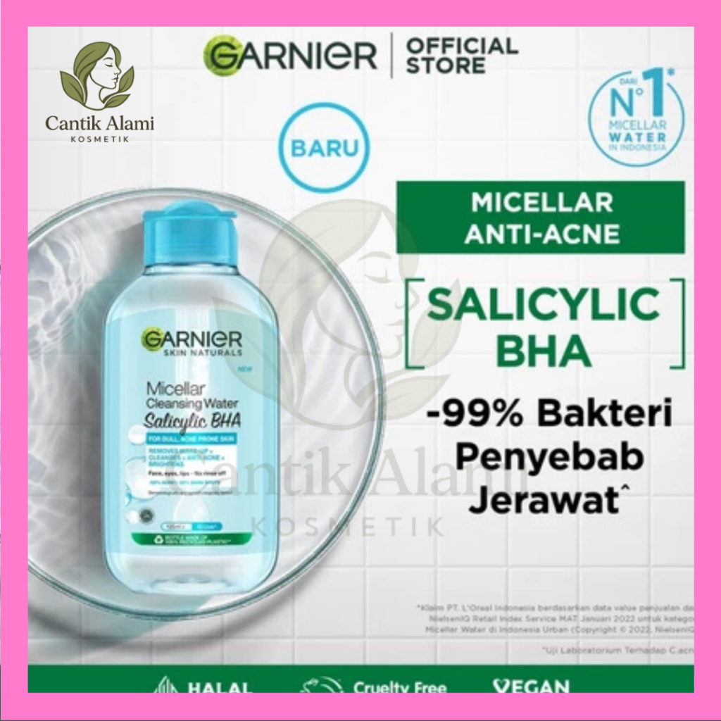 KCA Garnier Micellar Cleansing Water Salicylic Blue - Make Up Remover