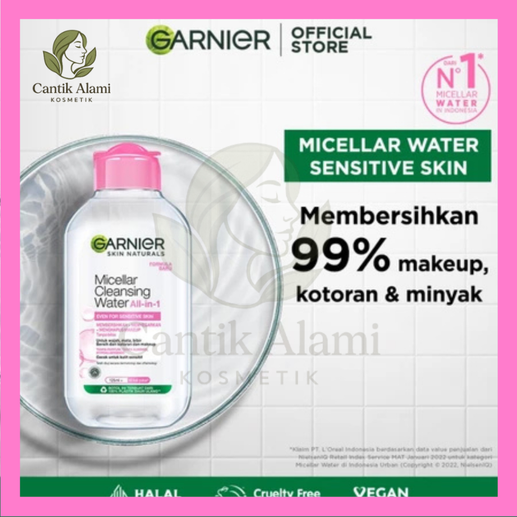 KCA Garnier Micellar Cleansing Water Pink - Make Up Remover