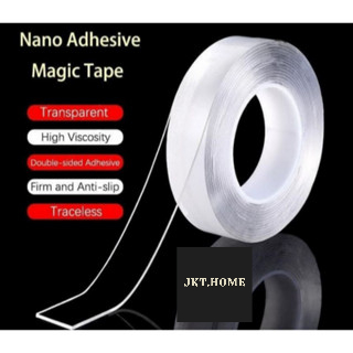

JKT888 Nano Double Tape Bening Transpara 3M Isolasi Bening Super Kuat